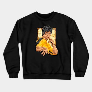 Bruce Lee art Crewneck Sweatshirt
